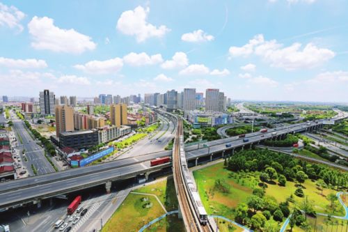 花桥经济开发区 图片由昆山市委宣传部提供