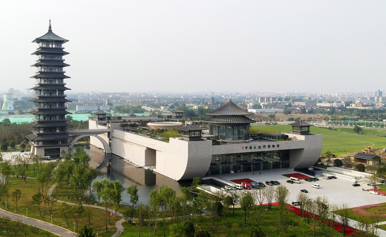 让古运河重生的新馆察扬州中国大运河博物馆今日正式建成开放