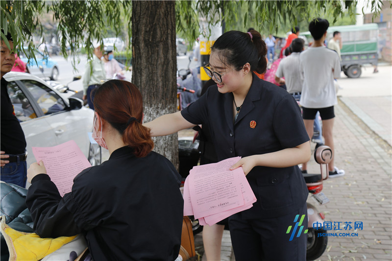 连云港市赣榆法院开展学生暑期警示宣传教育活