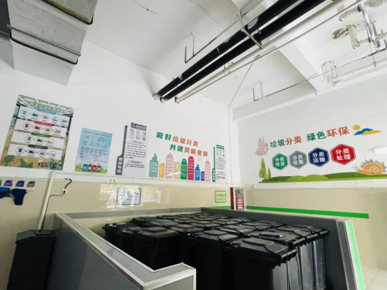 九游app入口：高淳首家商业综合体垃圾分类示范点正式启用(图2)