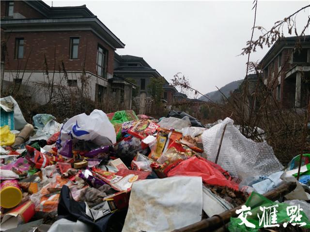 南京一高档别墅小区烂尾7年无法入住 部分别墅