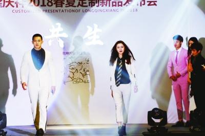 国内一线品牌服饰在南京举行春季服装新品发布
