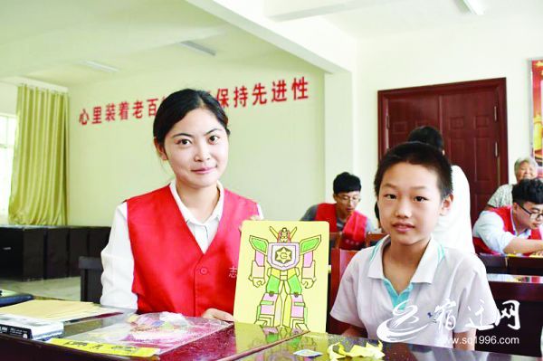 宿迁泗阳青年党员情牵留守儿童