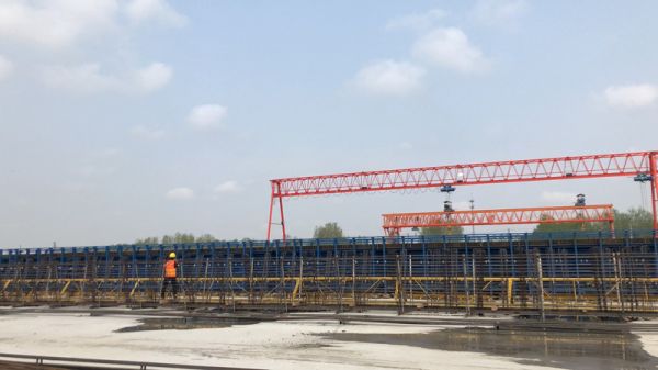 「」179项已达序时进度，占比96.8%！宿迁中心城市建设重点工程快速推进