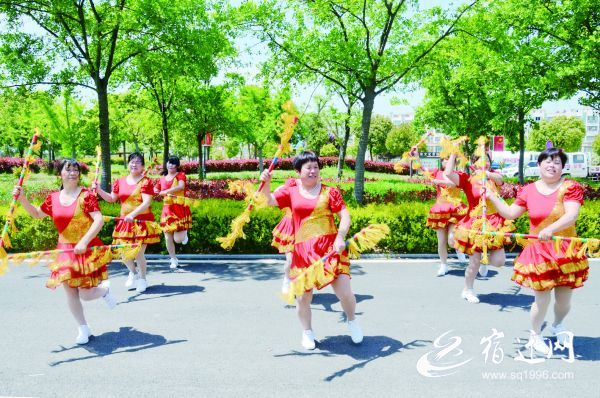 「」登上央视的泗洪民间钱杆舞