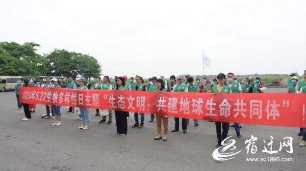 『』守护美丽生灵 宿迁在行动 “国际生物多样性日”志愿者走进湿地