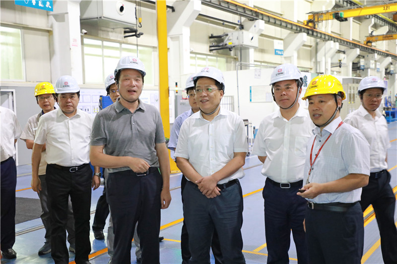 2019年8月，市长丁纯调研经开区省科技成果转化项目企业.jpg