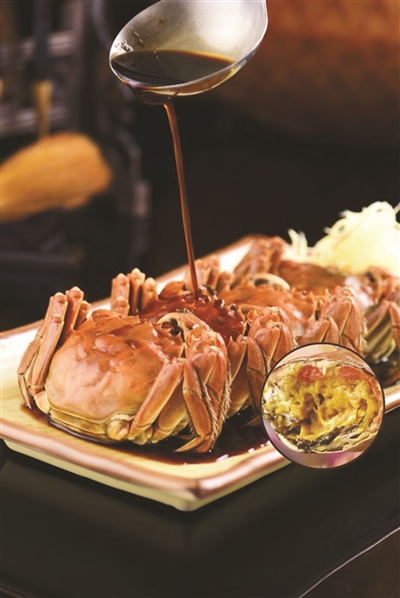 原来螃蟹还能这么吃 最新创意 蟹料理 全在这了 中国江苏网