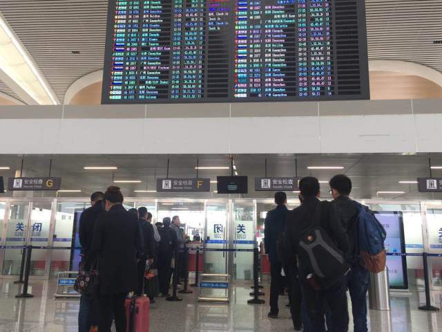 受台风影响 苏南硕放机场这些航班取消
