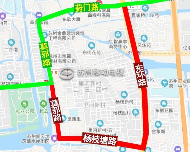 |葑门路施工结束，12条公交恢复！