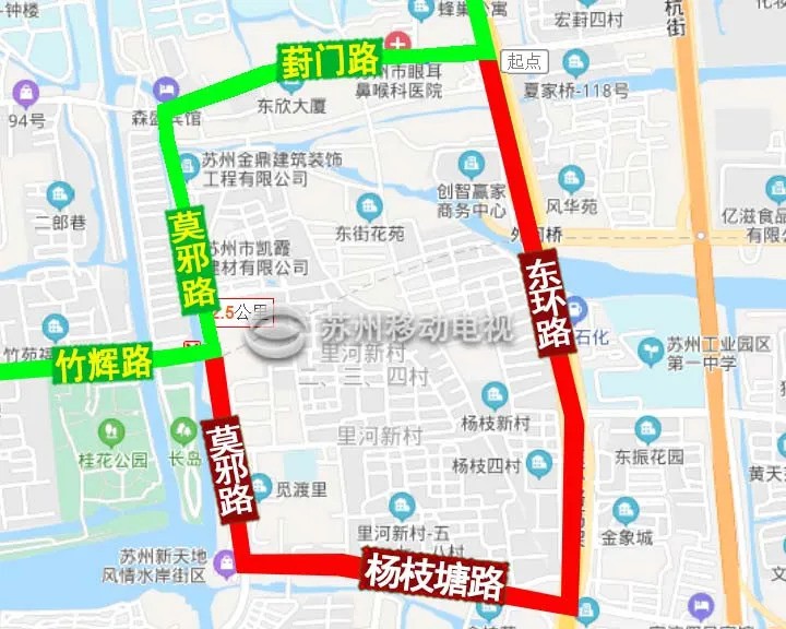 |葑门路施工结束，12条公交恢复！