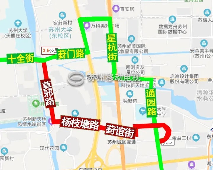 |葑门路施工结束，12条公交恢复！