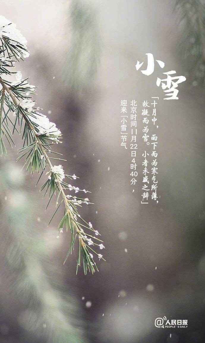 节气|小雪已至秋末尽 未来一周气温降