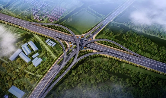 泰州市区交通重点公路工程全线复工