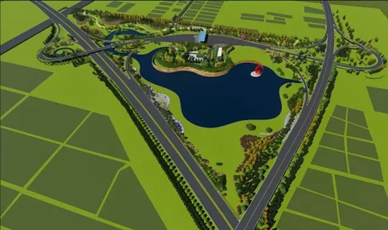 泰州两个出入口景观改造绿化主体工程预计4月