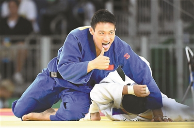 程训钊:9岁练柔道 从来不服输
