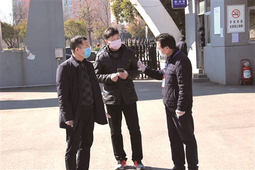 「」铜山区纪委监委全程跟进助力复学开课