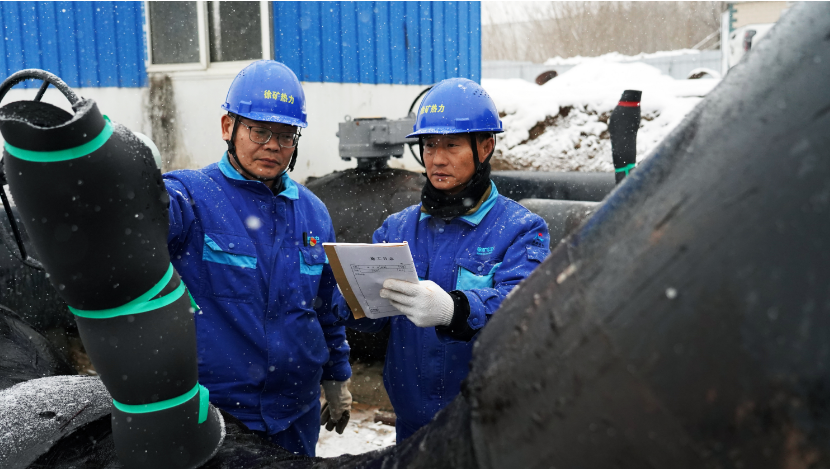 除雪保通畅！徐矿人在行动九游J9(图3)