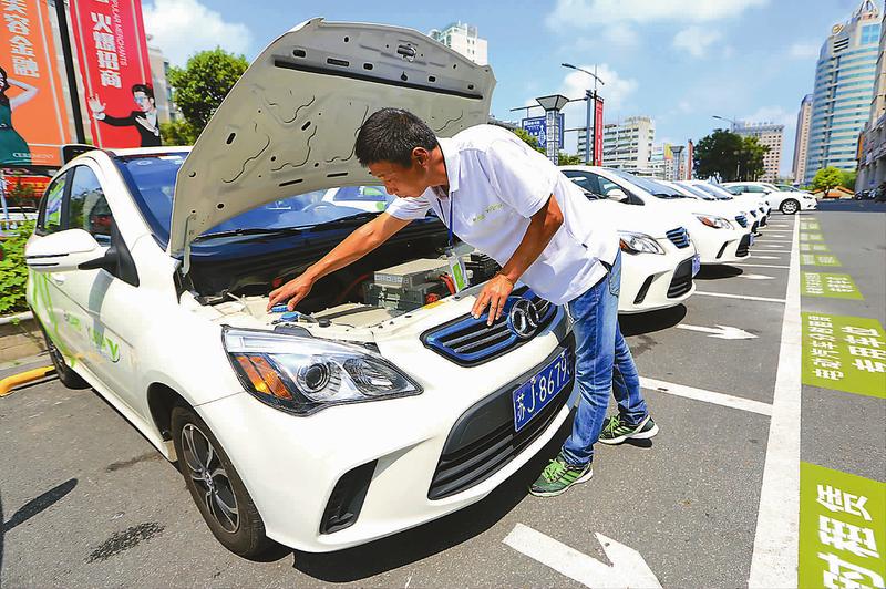 盐城市区已建成70个共享汽车租车网点 投入20