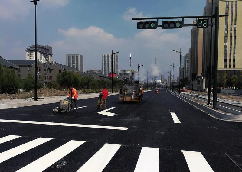道路人口标线_道路交通标志标线(3)