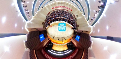 VR直播截图。