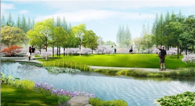 扬州同心河体育休闲公园即将开建