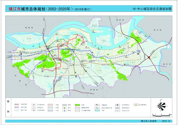 镇江未来构建四级轨道交通网络体系