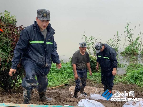 |江水滔滔汛情急 抗洪抢险防汛忙