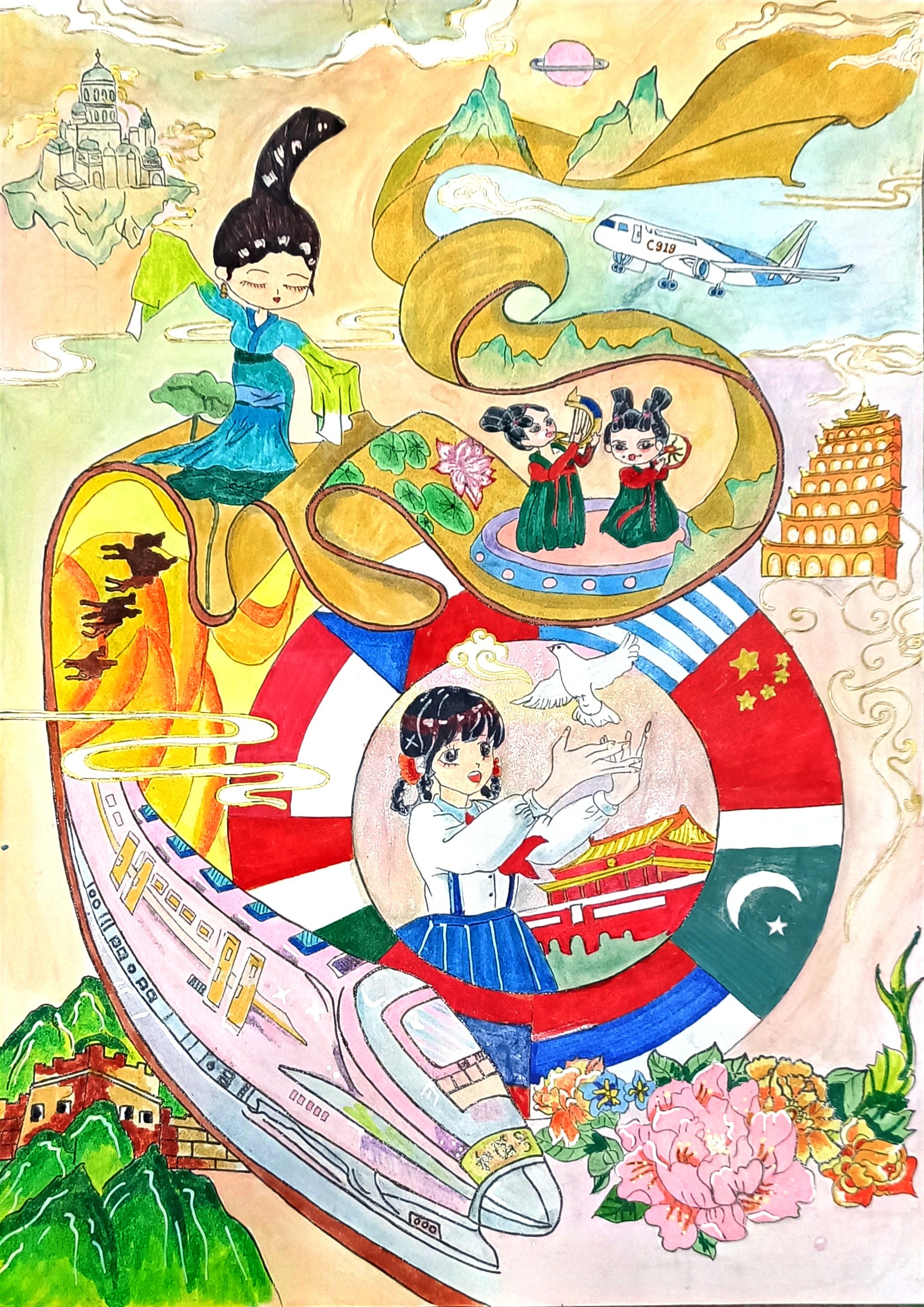 穿越列车 程子馨 10岁.jpg