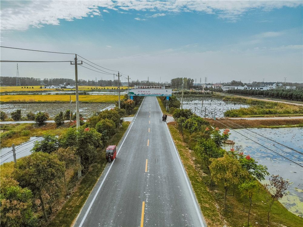 路畅村美产业兴!江苏淮安: "四好农村路"串起乡村振兴"大动脉"