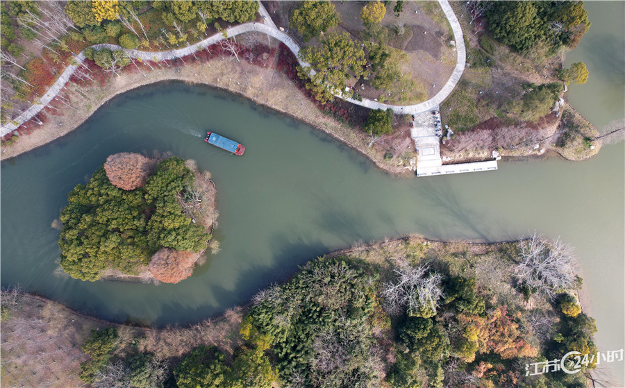 狼山景区早春风光美_中国江苏网