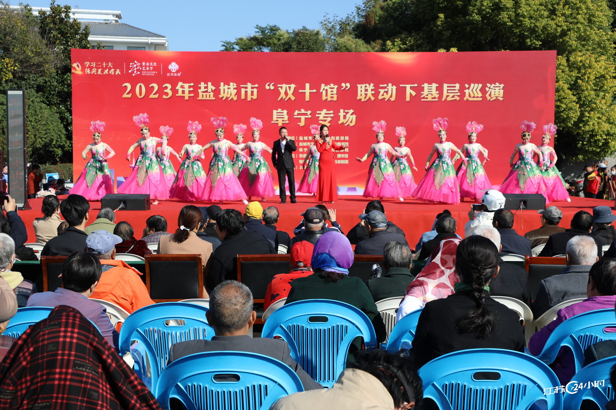 阜宁文艺演出进社区