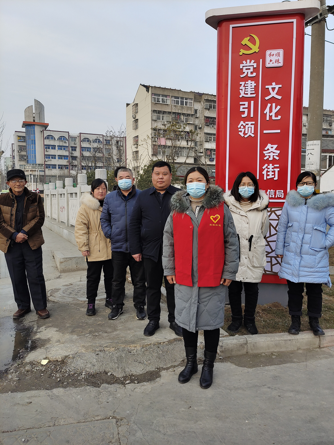 淮城街道六珠社区开展党员冬训参观学习活动