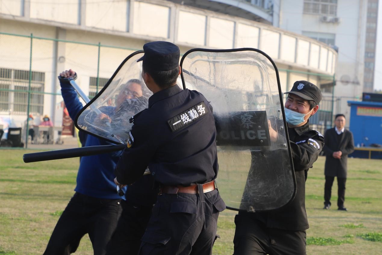 淮安分局开展校园保安员业务培训
