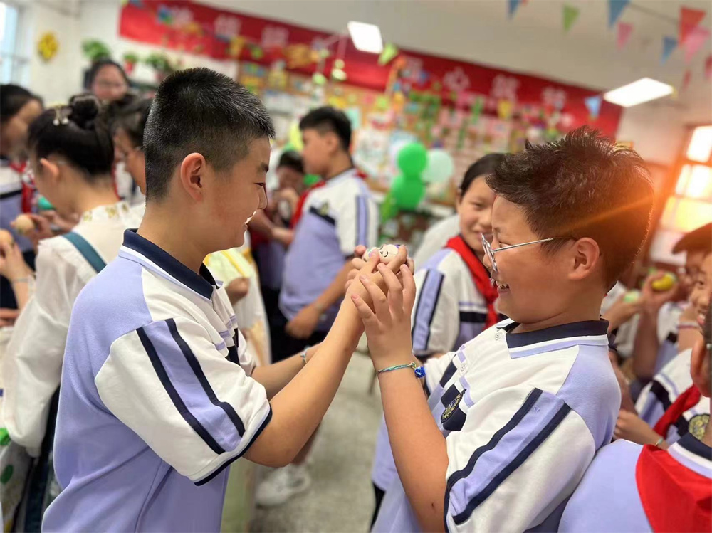 东海县牛山街道小学:传统文化进校园 端午活动趣味多