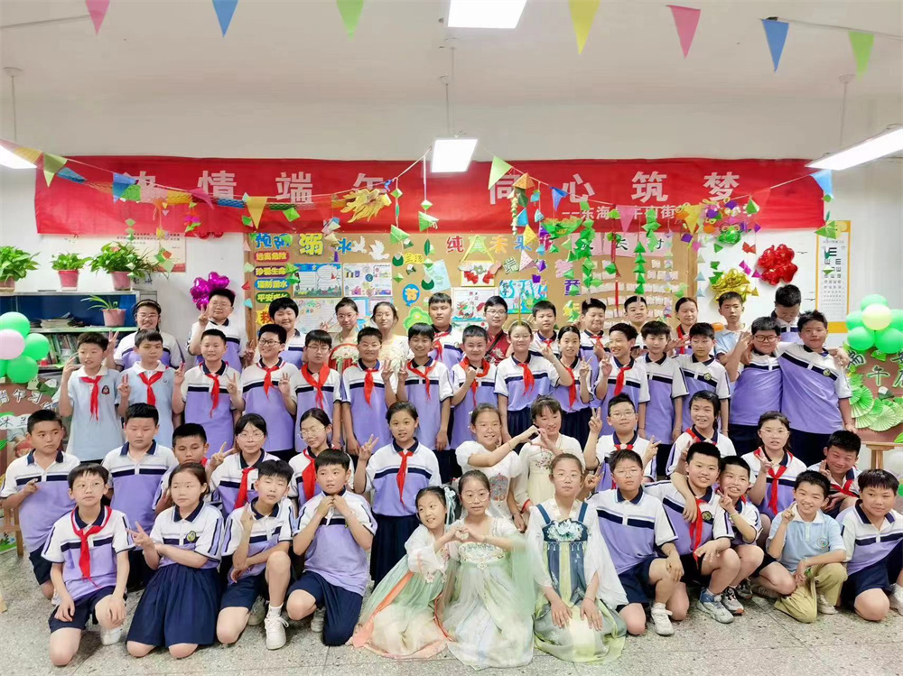 东海县牛山街道小学:传统文化进校园 端午活动趣味多