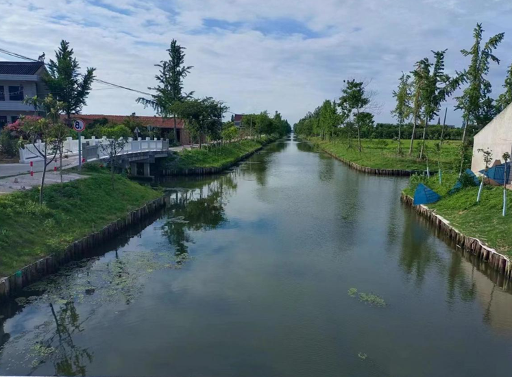 如东新店镇评选最美河长