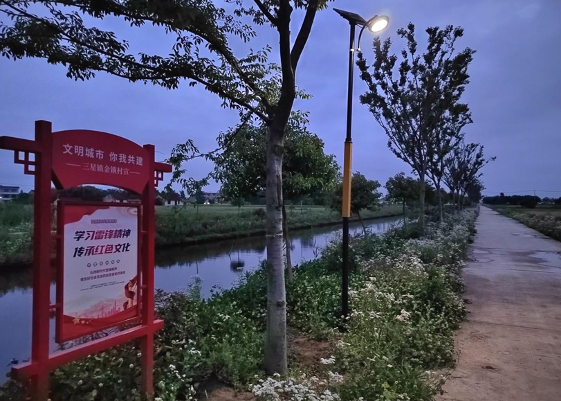 海门三星镇良田美景清水芙蓉