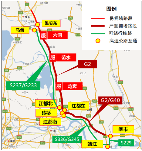 區施工封閉,公眾可選擇g233,s237,s336,g345等進行長距離或短距離繞行