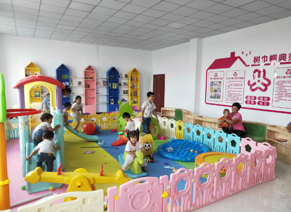 新桥新型社区党群服务中心妇女儿童活动室 丁华明 摄