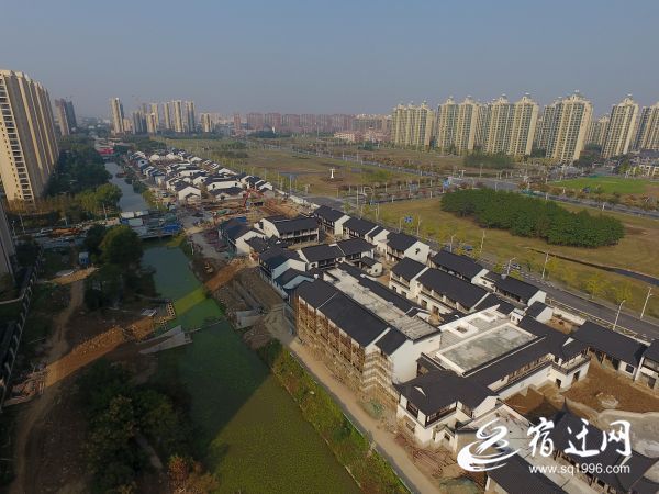 苏宿工业园区:特色苏州街靓容初现