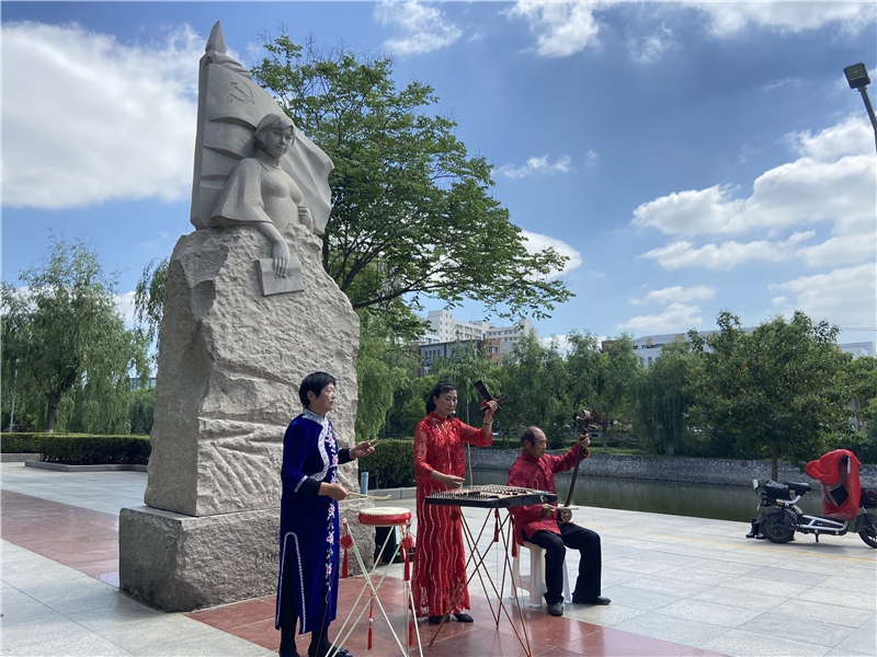 睢宁苏北大鼓唱响党的红色故事