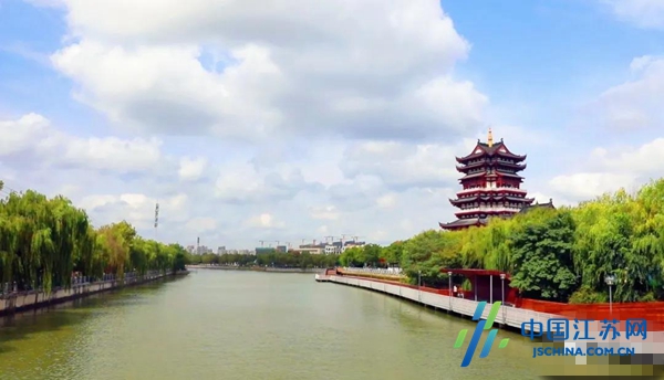 秋天,我在美丽的亭湖等你……_中国江苏网