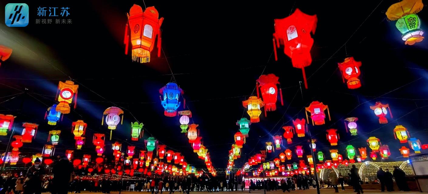 温暖回家，幸福E起拍│大红灯笼高高挂，繁光缀天火树春_中国江苏网