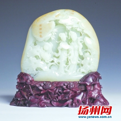 白玉籽《荷塘悦色》