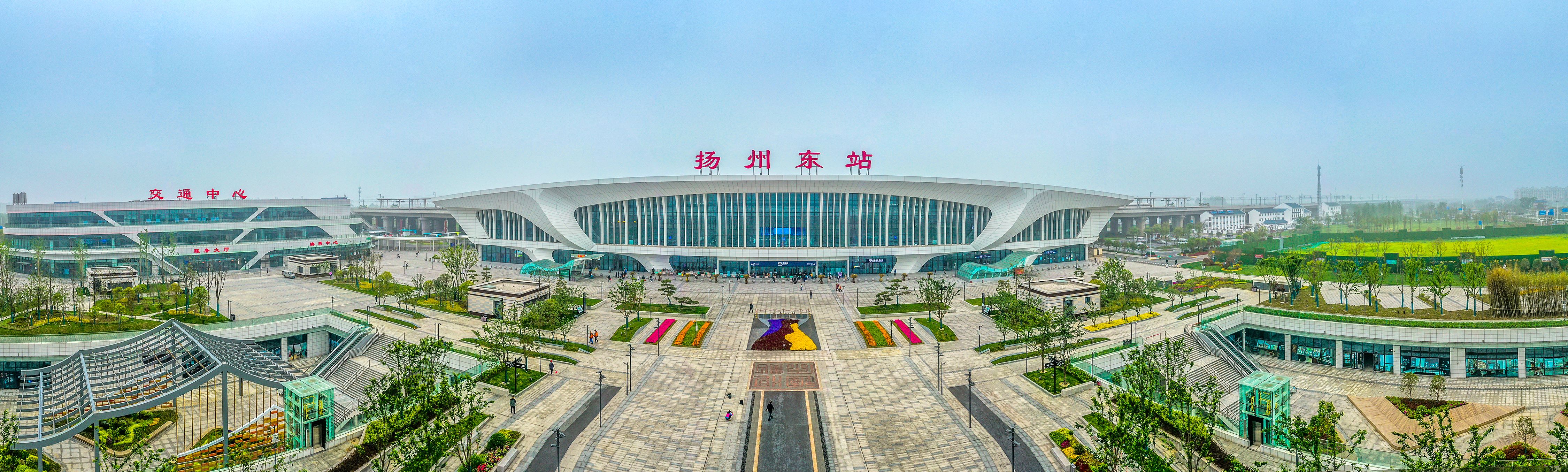 扬州东站高铁站照片图片