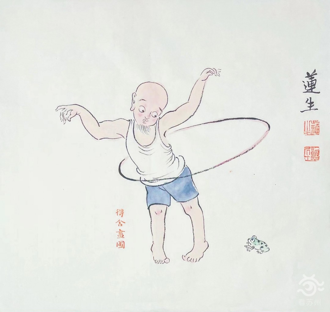 66岁老顽童漫画苏州抗疫下的生活